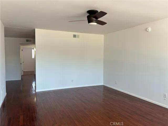 Beautiful flooring and fresh paint, neutral, to compliment anyone's furniture and decor throughout the home.