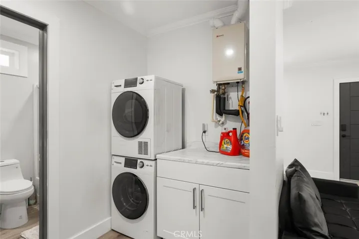 Laundry inside.