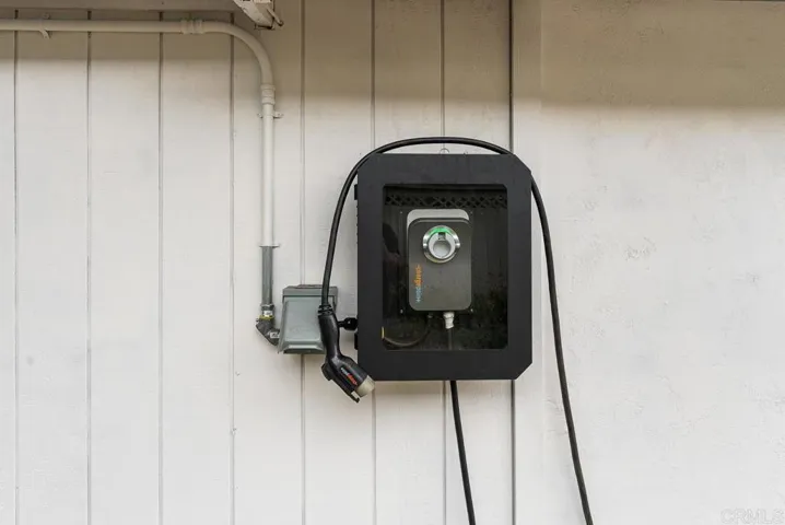 EV Charger in Driveway