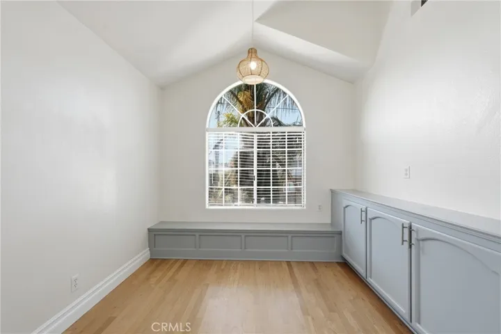 Breakfast nook or office area