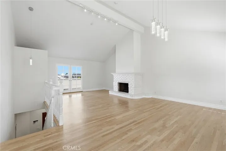 Living room and dining area