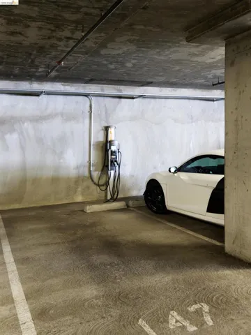 View of parking garage
