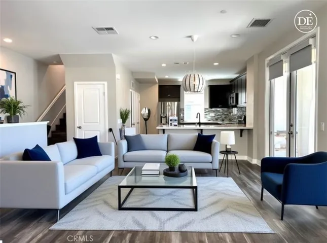 Living room-Virtually staged