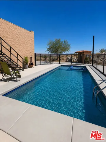 Front Patio view facing Pool