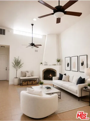 Living room  Staged
