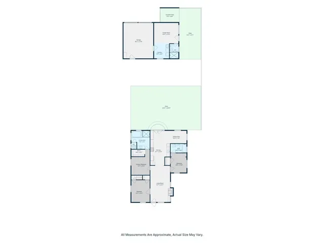 Floor plan for main floor