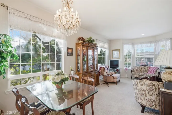 Dining Area + Living Room
