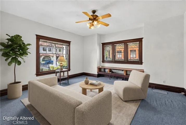 Virtual Staging in front parlor/reception area