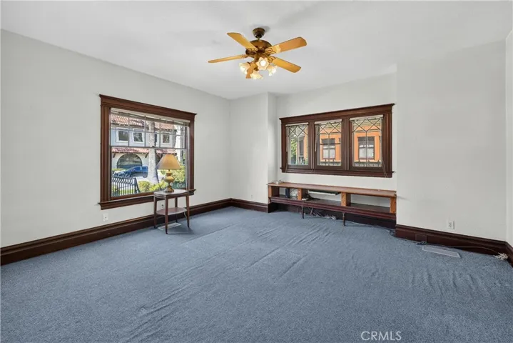 Same room empty
parlor/reception area