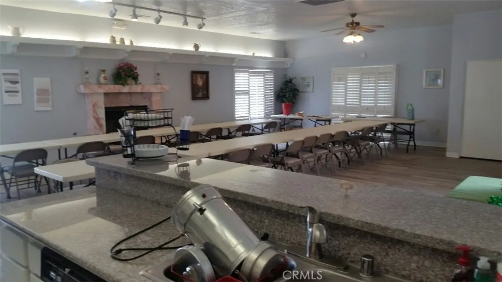 GRANITE COUNTERS IN BANQUET ROOM