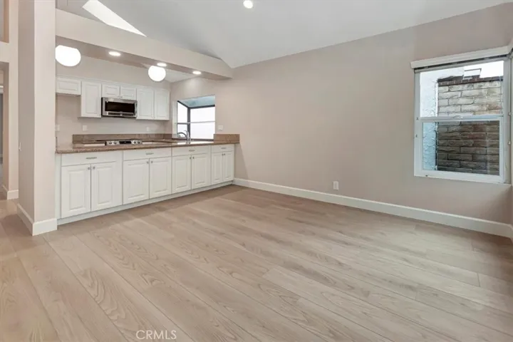 Family room towards kitchen