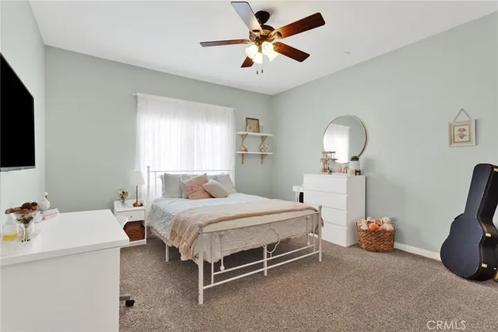 Large bedroom situated in its own wing
