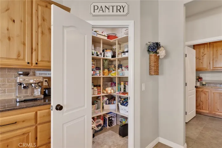 Large corner pantry