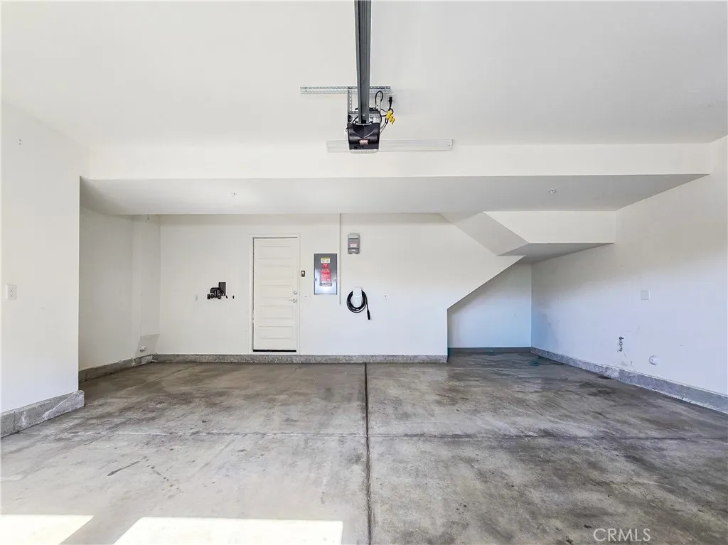 Garage looking in