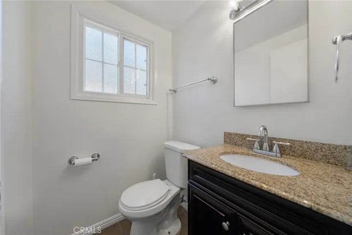 Third bathroom in the family room area.