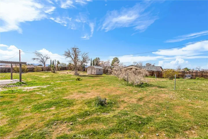 Rear yard