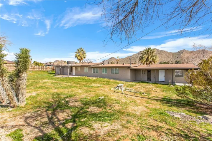 Rear yard