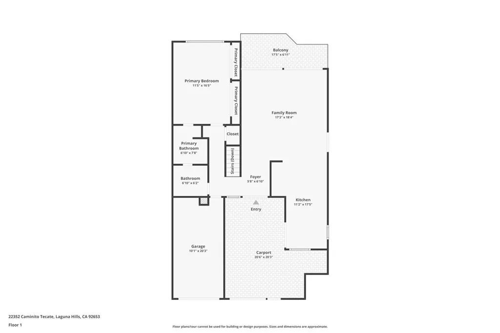 Floor plan - 1st floor