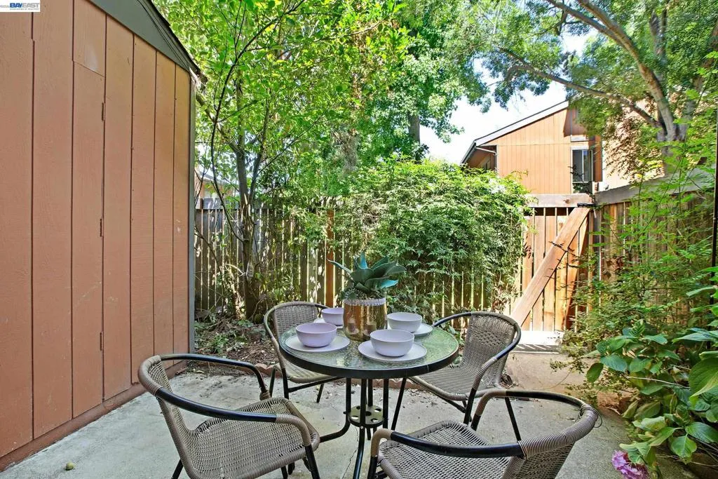# 1 Back Patio with storage closet