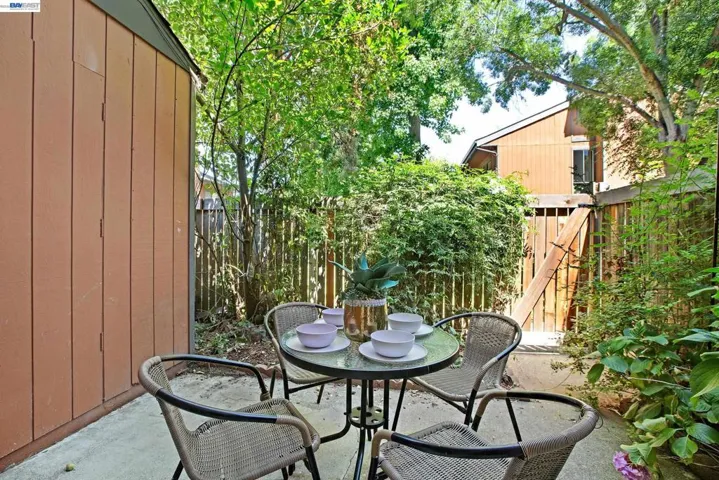 # 1 Back Patio with storage closet