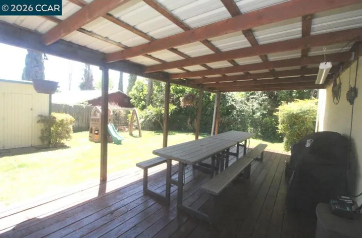 Relax Under Deck Awning!