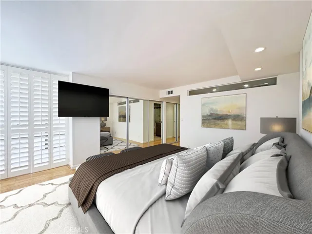 Primary Bedroom Virtually Staged