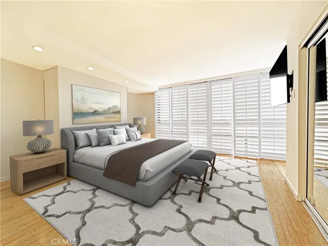 Primary Bedroom Virtually Staged