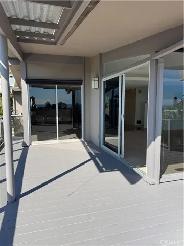 Deck with access from dining and living rooms