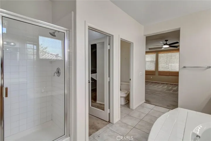 Shower & Walk-in Closet