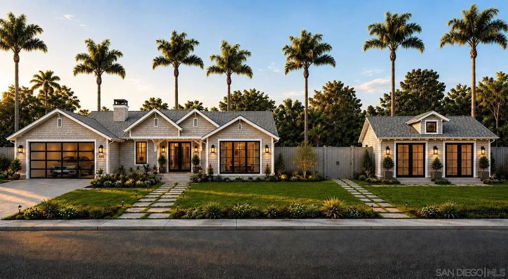 Possible rendering using the city of Solana Beach entitled plans.