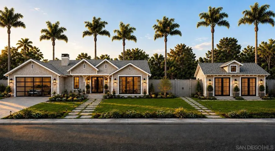 Possible rendering using the city of Solana Beach entitled plans.