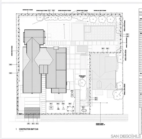 Aeriel view of the city of Solana Beach entitled plans.