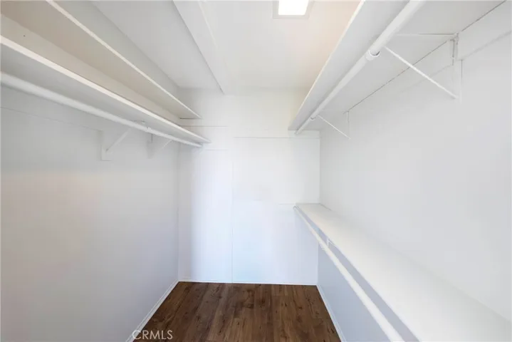 Walk in closet in Primary Bedroom