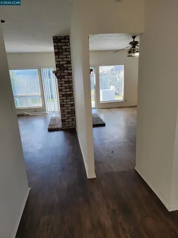 DUAL SIDED WOOD FIREPLACE
