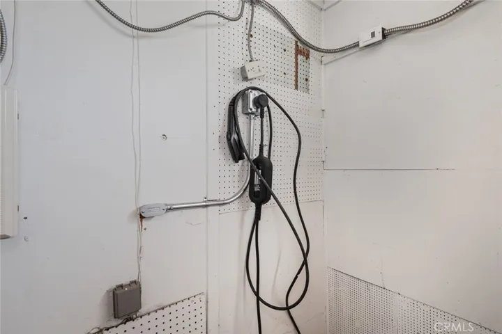 CV charging in garage