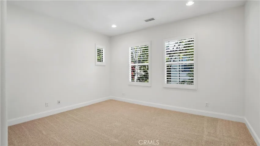 Second bedroom--fresh paint and new carpet