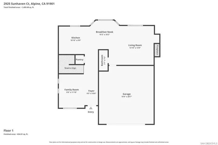 2925 Sunhaven Court, Alpine, California 91901