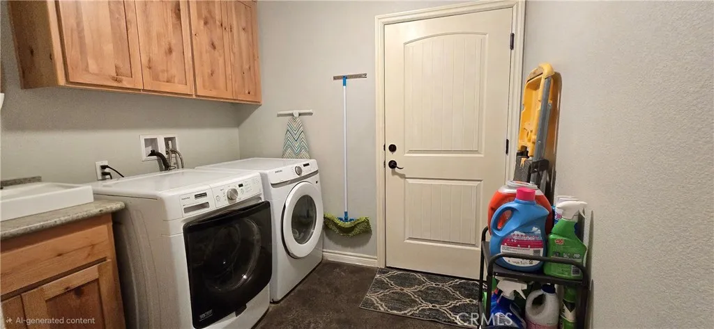Indoor Laundry Room