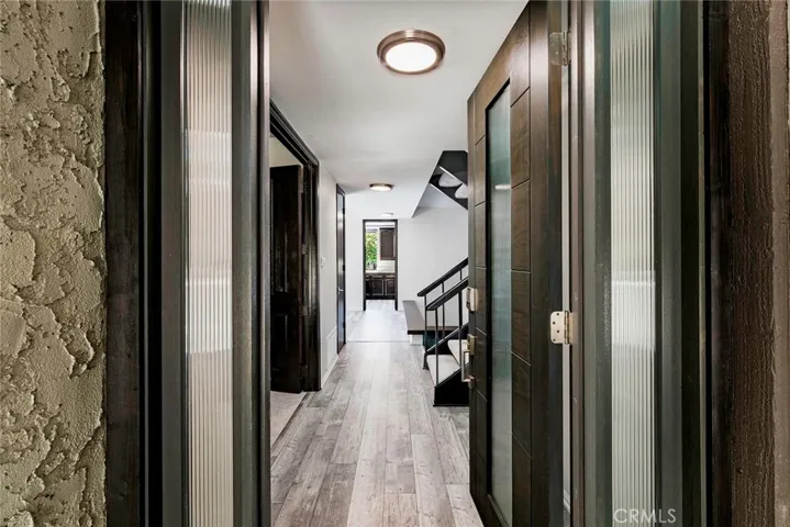 Entrance to the home