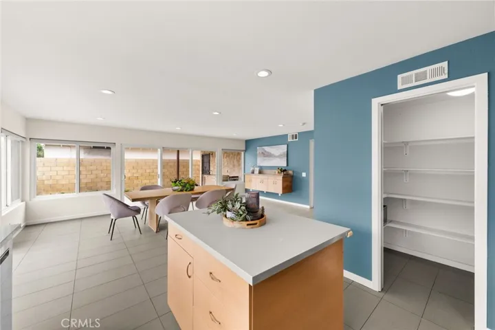 Kitchen pantry with a ton of storage space