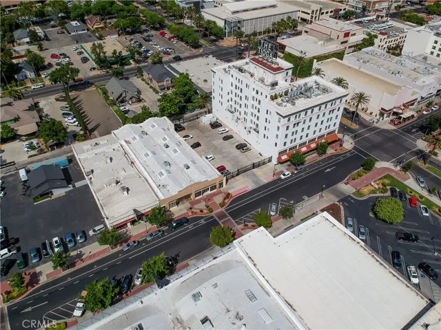 aerial downtown