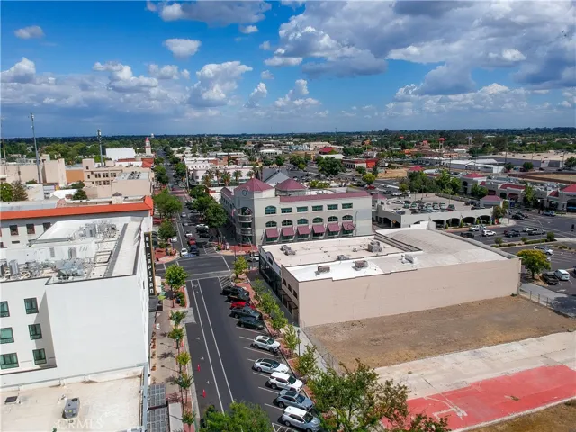 Aerial downtown