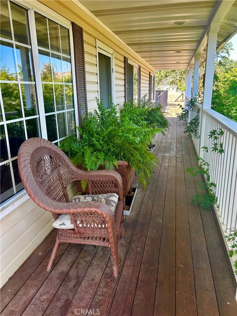 Covered front porch