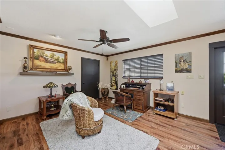 Living room with lots of closet space