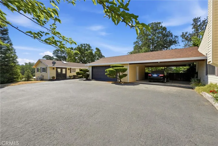 Carport, garage and detached ADU