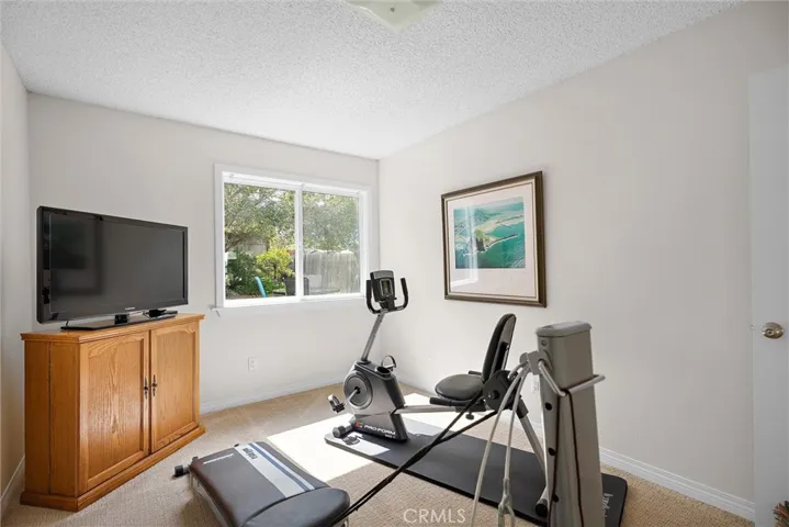 Bedroom 2 used as gym