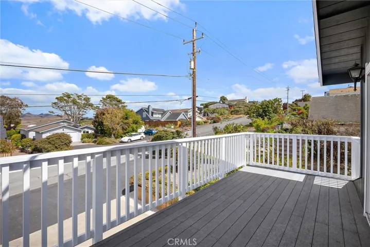Deck of primary bedroom