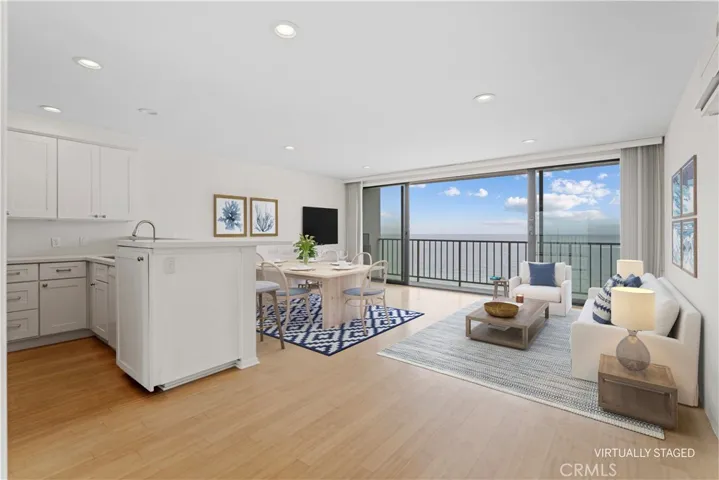 Virtually Staged Living Room