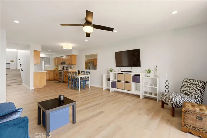 Dining area with open flow to kitchen and living room.