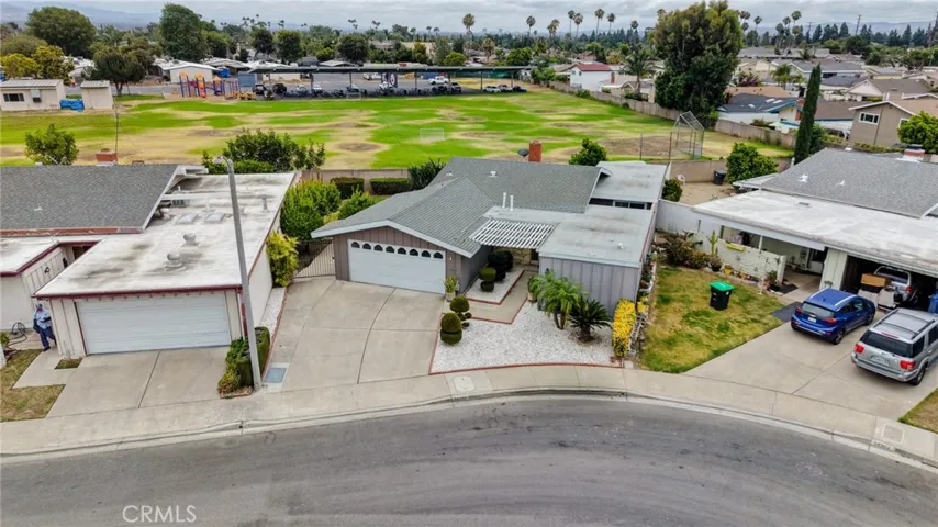 Award winning Benjamin F. Beswick Elementary behind.